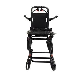 Alta qualità di trasferimento esterno portatile aereo sedia a rotelle pieghevole leggero manuale sedia a rotelle per disabili - Product Image 2