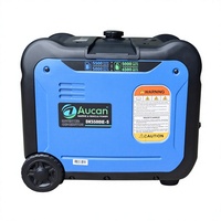 Générateur à essence de type GPL/GN, 5 kW, 6,5 kVA, puissance de démarrage pour le camping, super silencieux, en stock