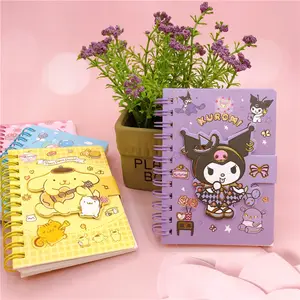 Wholesale Journal Diary Notebook for School Kawaii Cute Cartoon Student Pocket Notebook Children Cartoon Notebooks