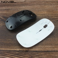 Molde de Impresión para Herramientas Metálicas, para Sublimación 3D Personalizada, Mouse Inalámbrico en Blanco, Diseño Óptico USB, Disponible en Stock