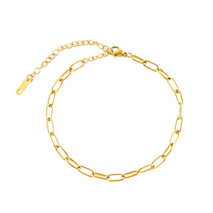 Zogxin Gold Stainless Steel Geometric Chain Anklet For Women Fashion Jewelry - Product Image 5
