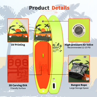 US Livraison gratuite Dropshipping Vente en gros jeux d'eau surf sup stand up paddle board planche de surf planche de surf paddle board gonflable