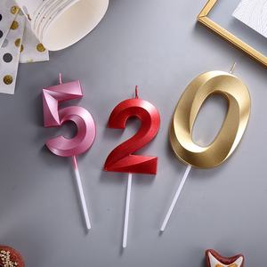 Comprar Gold Rainbow Safari Unique Kids Brand New Number Custom Spark Sparkling Party <span class=keywords><strong>Velas</strong></span> Pastel Cumpleaños Año Nuevo Decoración del hogar - Product Image 2
