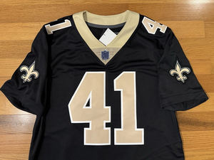 <span class=keywords><strong>Maillot</strong></span> de football de la Nouvelle-Orléans 2026 # <span class=keywords><strong>Maillot</strong></span> de football américain brodé 41 Alvin Kamara Chris Olave Taysom Hill Tyler Shough Tyrann Mathieu - Product Image 4
