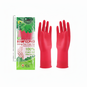 Excellente adhérence Nam Gants en caoutchouc longs tâches ménagères industrielles - Product Image 1