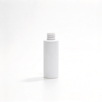 Botol Semprot Kabut Halus Plastik PET Silinder Putih 100ml Kosong Isi Ulang Kemasan Toner Kosmetik Botol Kemasan Logo Kustom