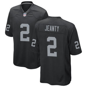 Camiseta de fútbol americano personalizada de Las Vegas para hombre, uniformes juveniles bordados cosidos, ropa deportiva, logotipos - Product Image 2