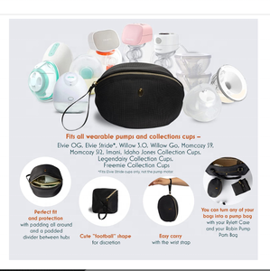 <span class=keywords><strong>Sac</strong></span> à main en forme de football mignon <span class=keywords><strong>sac</strong></span> à couches portable à la mode avec rangement rembourré pour les mamans qui travaillent pochette de tire-lait - Product Image 4