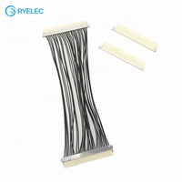 Connecteur Hirose 30 broches DF19G-30S pas de 1,0 mm vers DF19 pour câble LVDS TV/DVD avec fil 30 AWG