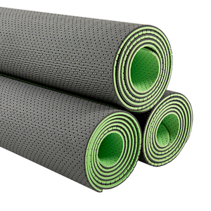 Venta caliente Respetuoso con el medio ambiente de alta calidad antideslizante LOGOTIPO personalizado Diseño de impresión Pinhole Spiracle Air Hole Breath TPE Punching <span class=keywords><strong>Yoga</strong></span> Mat - Product Image 6