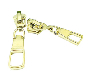 Nhà Máy Tengda Tùy Chỉnh Hợp Kim Vàng <span class=keywords><strong>Pom</strong></span> Dây Kéo Đầu Dây Kéo Thanh Trượt Số 3 Trung Quốc Dây Kéo Pullers - Product Image 3