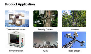 Connecteur <span class=keywords><strong>RF</strong></span> coaxial haute performance, type à sertir, mâle SMB 180 degrés vers mâle F, avec câble RG316 - Product Image 6