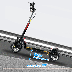 สกู๊ตเตอร์ไฟฟ้า EMANBA 48v 800 วัตต์ พับได้ 2 ล้อ 13Ah 45 ความเร็ว พร้อมโช้คอัพ 4 จุด สำหรับ EU UK L12 ขับขี่ออฟโรด - Product Image 4