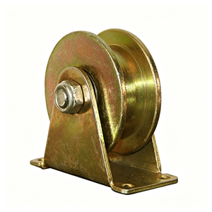 Roue à rainure en V de 2 pouces, roulement à double palier, capacité de charge de 880 lb, galvanisée, certifiée CE, OEM disponible - Product Image 3