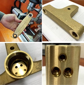 เครื่องเจาะ CNC สำหรับเจาะชิ้นส่วนชุดเหล็กอะลูมิเนียมสังกะสีทองแดง4แกน - Product Image 5
