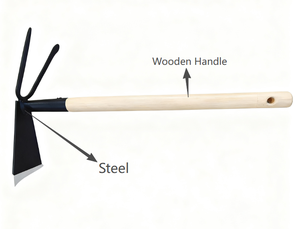 Outils de jardinage multifonctionnels de petite taille de bonne qualité pour la plantation, le desserrage du sol, le creusement du sol - Product Image 3