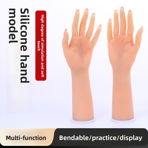 Maniquí de <span class=keywords><strong>Mano</strong></span> Simulada; Nuevo Modelo Delgado de Tamaño Real con Articulaciones de Silicona Moldeadas en Reverso - Product Image 1
