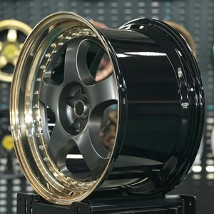 Rines Forjados Personalizados de 2 Piezas, Diseño Cóncavo Profundo, 18-22 Pulgadas, 5x112 5x120 5x114.3, para <span class=keywords><strong>BMW</strong></span> <span class=keywords><strong>E30</strong></span> E36, Mercedes W124, Porsche Clásico - Product Image 2