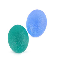 Pelota de Agarre con Forma de Huevo SEBS, Superficie Texturizada, Entrenador de Fuerza para Dedos, Alivio del Estrés, Ejercitador de Manos para Rehabilitación