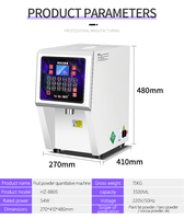 HENGZHI Commerciële Automatische Enkelvoudige Hopper Taro Poeder Doseermachine Stabiele Druk Extractie 7-10L Theewinkels