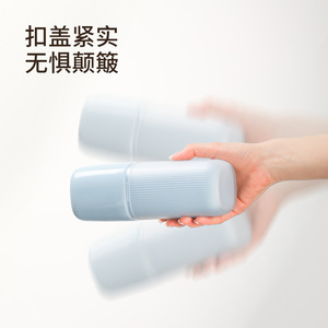 FaSoLa 3 In 1 Travel Rinse Cup Set Portable Wash Toothbrush Cup Plastic 20cm For Outdoor Use - Product Image 2