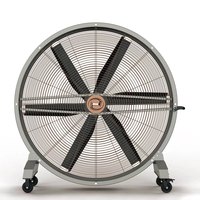 Moteur à aimant permanent IE5 super économe en énergie de 0,75 kW, pales en alliage d'aluminium de 1,5 m, protection IP55, grande taille, autoportant