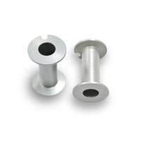 Pièces de prototypage rapide en aluminium anodisé usinées par tournage CNC à 5 axes de haute précision, impression 3D usinée par CNC