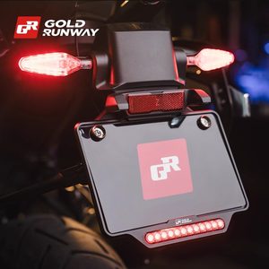 Soporte de matrícula universal Gold Wing para motocicletas R1250/R1300Adv y C400 - Product Image 4