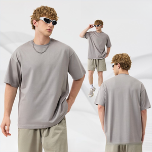 <span class=keywords><strong>Premium</strong></span> Boxy <span class=keywords><strong>Fit</strong></span> 230g Schwergewichts-T-Shirt USA Lagerbestand 8,1oz Blanko-T-Shirt für DTC-Marke - Product Image 1