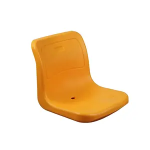 دائم تستخدم كرة القدم كرسي من البلاستيك ملعب المبيض مقعد الرياضية HDPE كرسي للداخلية في الهواء الطلق مركز