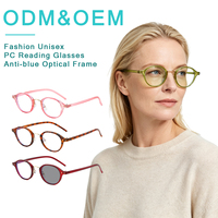 Lunettes de lecture simples Shoneray 2026 en gros pour femmes, anti-lumière bleue, usage quotidien au bureau, monture ovale fine et légère, verres transparents