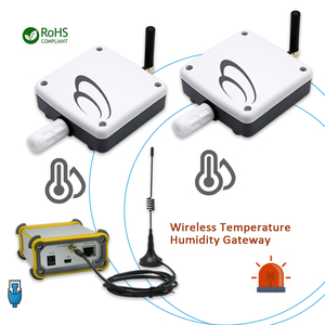 1200m Wireless Distance Transmission CE ROHS FCC Certification 2 Sets Industrial Wireless Temperature Humidity Sensors - Product Image 1