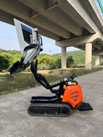 Antspower 2026 OEM 600kg Kapazität Mini-Lader, Dieselmotor, Kleiner Raupenkipper, Kompakte Größe