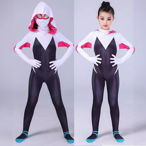 Disfraz <span class=keywords><strong>de</strong></span> Spiderman para Adultos y Niños, Mono <span class=keywords><strong>de</strong></span> Spandex, Disfraces <span class=keywords><strong>de</strong></span> Halloween, Traje <span class=keywords><strong>de</strong></span> Cosplay, Conjunto <span class=keywords><strong>de</strong></span> Fiesta con Cubrecabezas Separado para Niños - Product Image 4