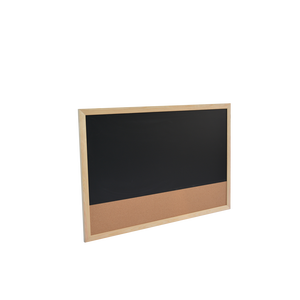 Pizarra de escritura combinada Pizarra blanca magnética y <span class=keywords><strong>tablero</strong></span> de <span class=keywords><strong>corcho</strong></span> <span class=keywords><strong>Tablero</strong></span> de borrado en seco Tablón de anuncios Marco de madera montado en la <span class=keywords><strong>pared</strong></span> - Product Image 4