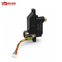 Moteur pas à pas à engrenages VGSM1087 10 mm NEMA 4 5V 18 degrés 2 phases, rapport de boîte de vitesses 234:1 pour équipement, caméra, moteurs pas à pas médicaux