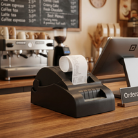 Imprimante thermique de reçus POS CSN-58III 58 mm, 90 mm/s, USB RS232 ESC/POS pour la facturation en restauration et commerce de détail