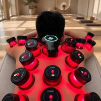 Appareil de ventouses dynamiques intelligent Fitdash, masseur de cellulite, machine de thérapie par le vide tout-en-un, outil de grattage par ventouses