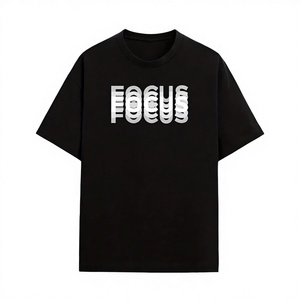 T-shirt ample à col rond et manches courtes pour homme, style hip-hop sportif, imprimé sérigraphié, 220 grammes, nouvelle collection été - Product Image 3