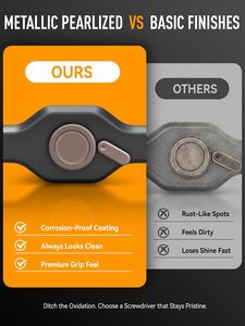 <span class=keywords><strong>Juego</strong></span> de destornilladores de trinquete 68 en 1 con 42 puntas de acero S2, mango en T de 58 dientes, herramienta de recogida magnética y estuche magnético para electrónica y videojuegos - Product Image 2