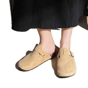 เทรนด์แฟชั่นรองเท้าผู้หญิงปี <span class=keywords><strong>2026</strong></span> รองเท้าสวมแบบสลิปออนพื้นหนา สไตล์เปิดส้น  วัสดุ EVA รุ่นใหม่ ดีไซน์ทันสมัย เหมาะสำหรับใส่กลางแจ้ง - Product Image 5