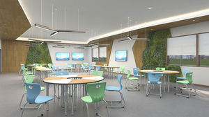 Collaborative <strong>Desk</strong> Student Table and Chair School Classroom Furniture School <strong>Desks</strong> <strong>Set</strong> - Product Image 5