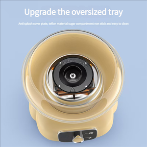 Machine à bricoler soi-même Mini machine à <span class=keywords><strong>barbe</strong></span> à <span class=keywords><strong>papa</strong></span> électrique Guimauve Dispositif de fabrication de sucre en coton pour enfants - Product Image 6