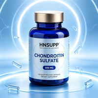 Capsules de sulfate de chondroïtine directement de l'usine, 120 capsules, fabricant de compléments alimentaires OEM ODM en marque privée