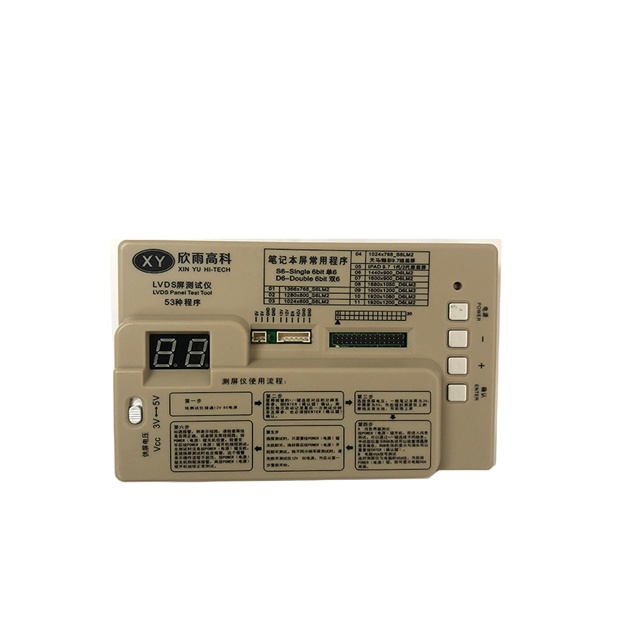 40pins LVDS Laptop Led Panel Tester+ HD FHD CCFL Cables