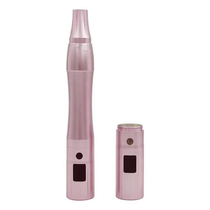 Hot Selling Wholesale OEM Rose Gold Aluminium Alloy Battery Operated for Tattoo Eyeliner Lip Eyebrow Microblading Machine