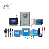 Boqu 2022 Nouveau Phg-2091PRO Automatique hydroponique aquarium numérique ph contrôleur moniteur orp ph mètre pour traitement des eaux usées