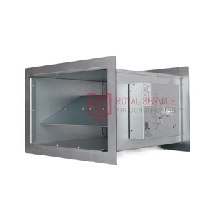 Royal HVAC climatiseur jarretelle boîte amortisseurs à volume d'air constant Régulateur de débit d'air manuel Amortisseur de contrôle du volume CAV empt - Product Image 4