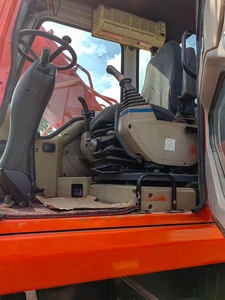 Excavadora de ruedas usada de tamaño mediano de 15 toneladas de Corea del Sur, Doosan DH150W, equipo de excavación sobre ruedas. - Product Image 5