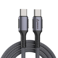 Kingmax kabel Transfer Data pengisian daya murah, kabel USB Tipe C ke Tipe C UNTUK iPhone 13 pro max untuk nokia